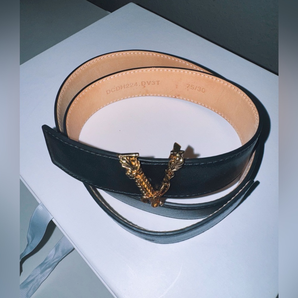 Versace belt slim size 75/30